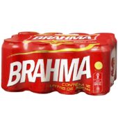 Cerveja Brahma Gelada, 350ml Fardo c/12