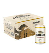 Cerveja Bohemia Lata Gelada 350ml Fardo c/12