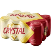 Cerveja Crystal Lata 350ml Fardo c/12 Natural