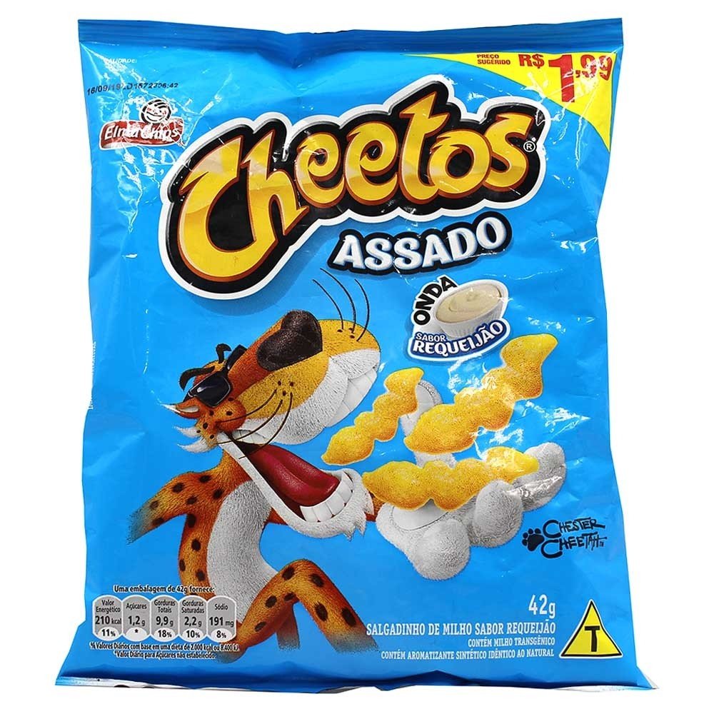 SALGADINHO CHEETOS ONDA REQUEIJAO 150G