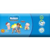 Fraldas Descartáveis Huggies Extra Grande (XG) c/8