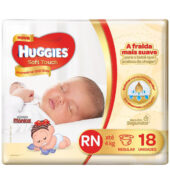 Fraldas Descartáveis Huggies Rescem Nascido (RN) c/18