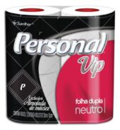 Papel Higiênico Personal Vip Folha Dupla Neutro 30m c/4