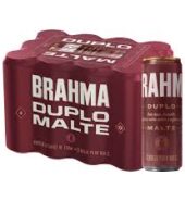 Cerveja Brahma Duplo Malte Lata 350ml 12×1 Natural